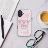 BFF Status Locked In – Cute Tough iPhone® Case Gift - iPhone 16 Plus - Phone Case