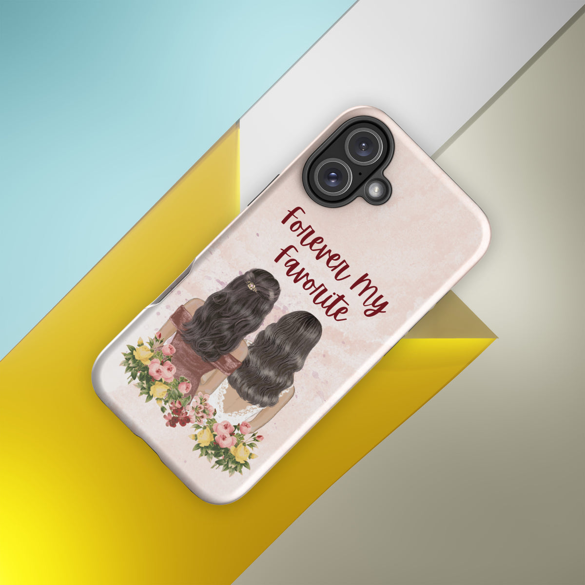Forever My Favorite – Elegant Tough iPhone® Case - iPhone 16 Plus - Phone Case