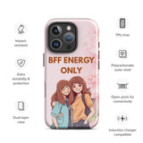 Tough iPhone® Case – Celebrate Your BFF Bond in Style - iPhone 16 Pro - Phone Case