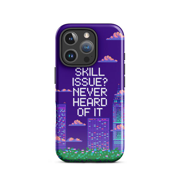 Skill Issue? Never Heard – Stylish Gaming iPhone® Case - - Phone Case