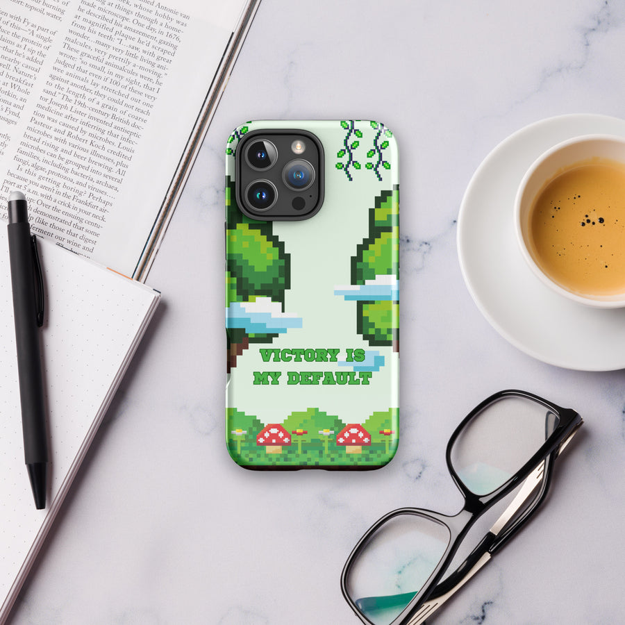 Pixel Victory – Tough iPhone® Case for Gamers - iPhone 16 Pro Max - Phone Case