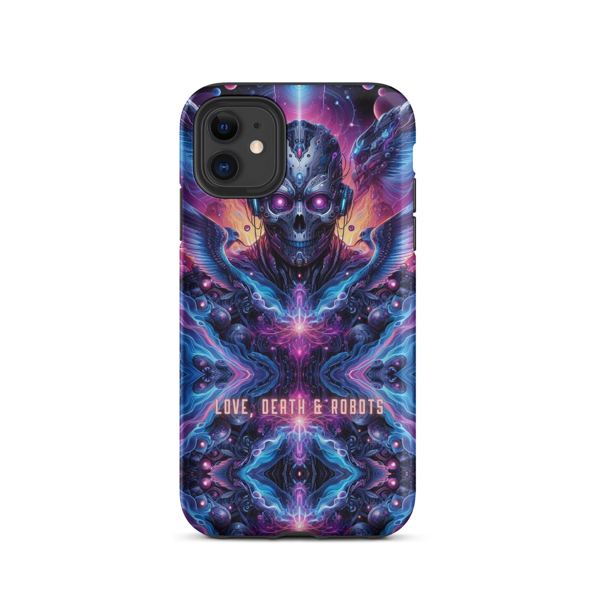 Cyber Symphony - Love, Death & Robots - Matte iPhone 11 - Tech Accessories