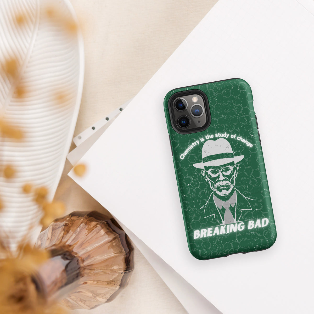 The Chemistry of Style - Breaking Bad Vintage iPhone Case - Matte iPhone 11 Pro - Tech Accessories