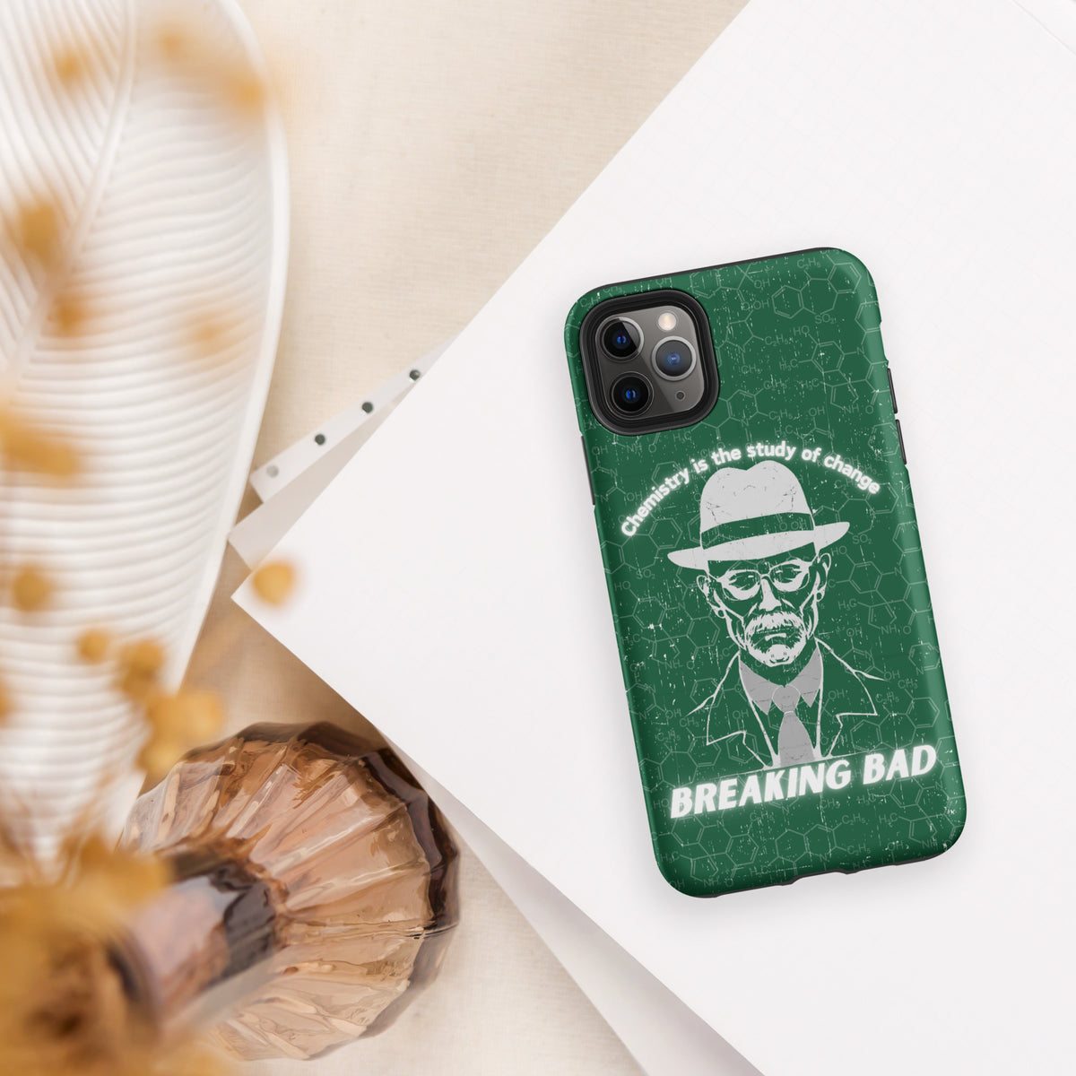 The Chemistry of Style - Breaking Bad Vintage iPhone Case - Matte iPhone 11 Pro Max - Tech Accessories