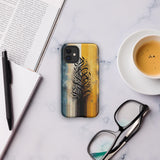 Calligraphic Harmony - A Blend of Tradition and Modernity - Matte iPhone 12 mini - Tech Accessories