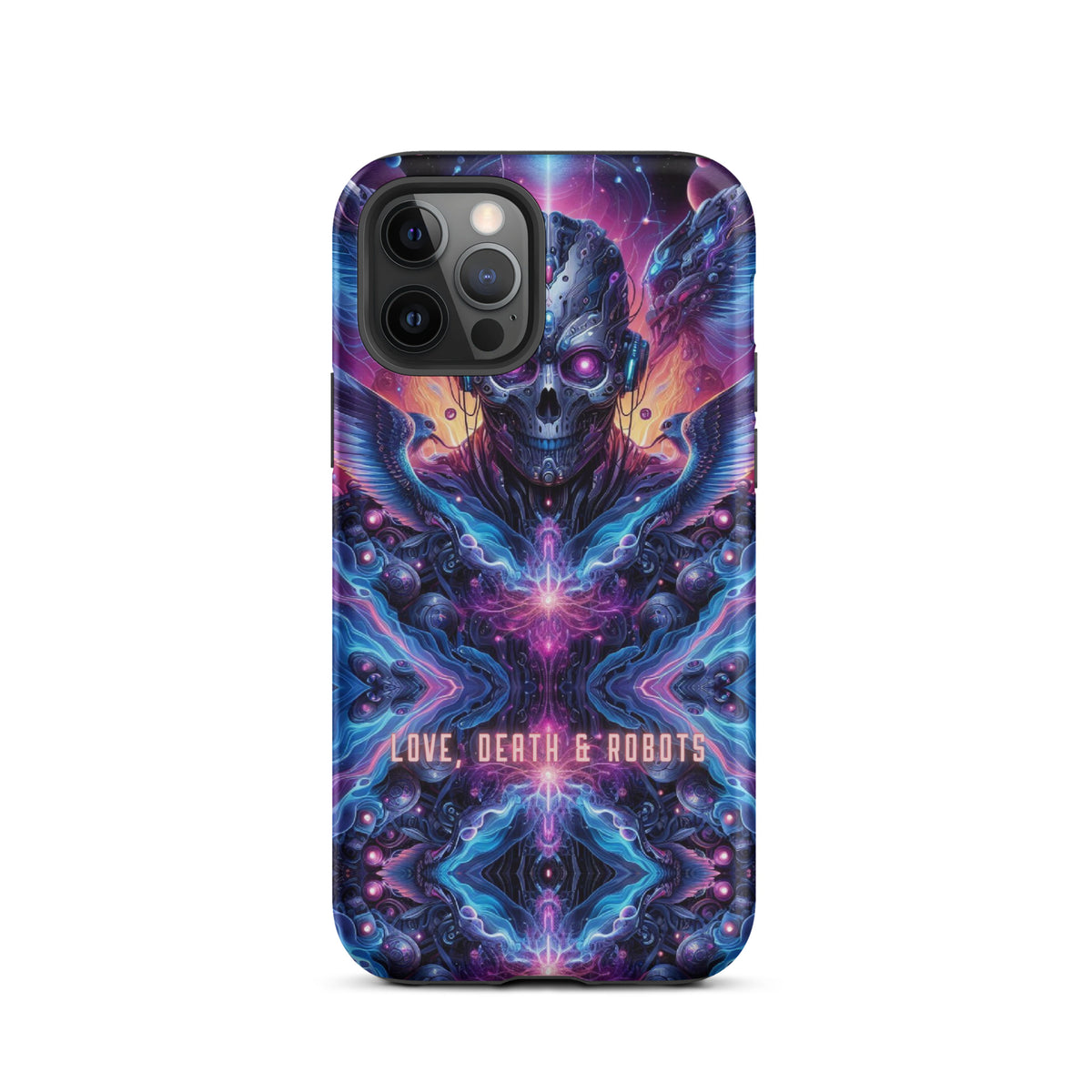 Cyber Symphony - Love, Death & Robots - Matte iPhone 12 Pro - Tech Accessories