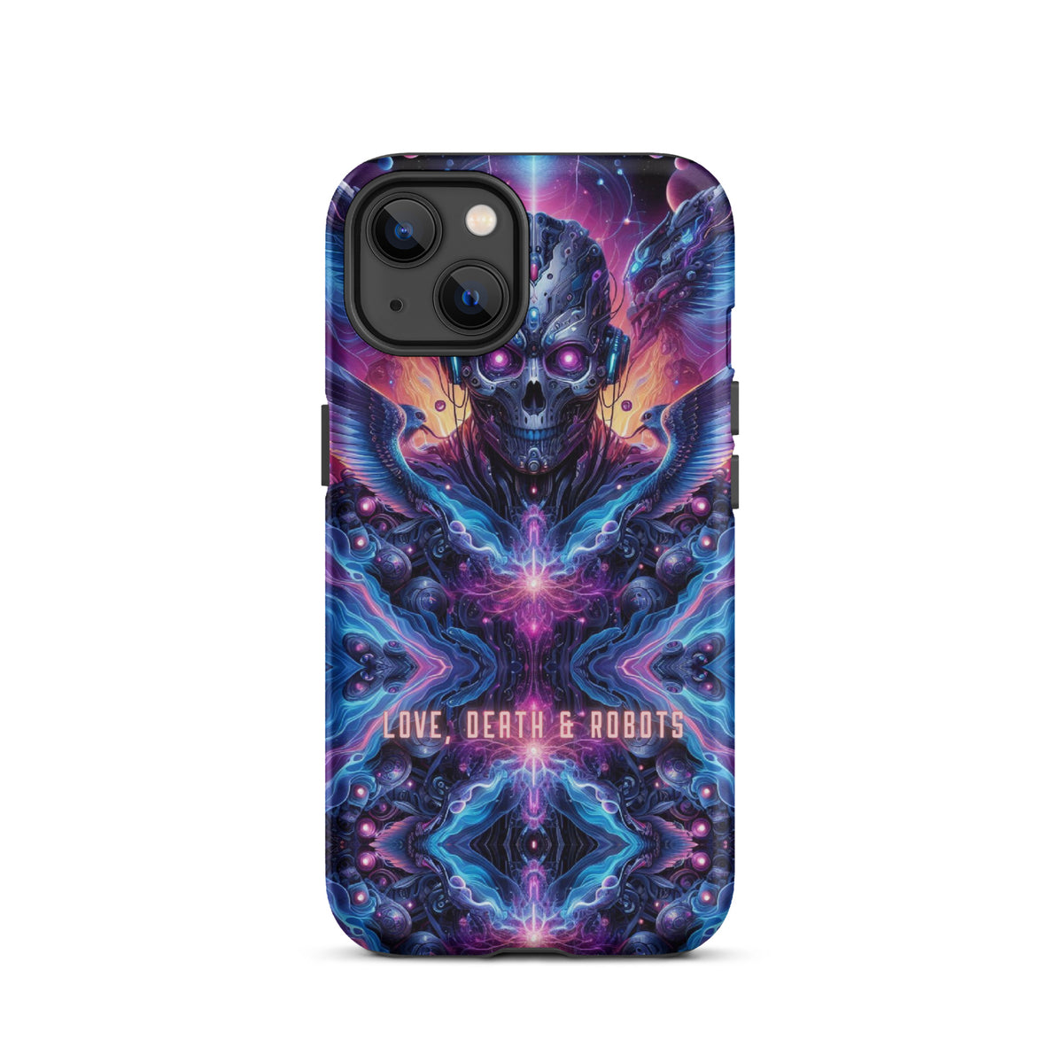 Cyber Symphony - Love, Death & Robots - Matte iPhone 13 - Tech Accessories