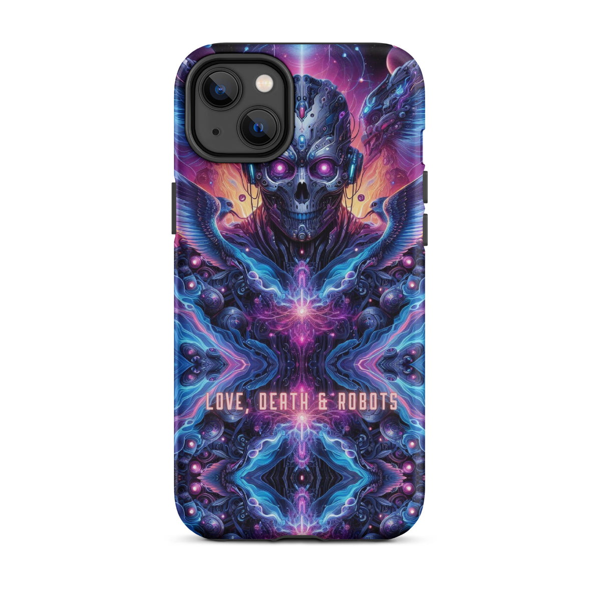 Cyber Symphony - Love, Death & Robots - Matte iPhone 14 Plus - Tech Accessories