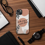 Nature’s Calm - Elegant iPhone Case Design - Matte iPhone 14 Plus - Tech Accessories