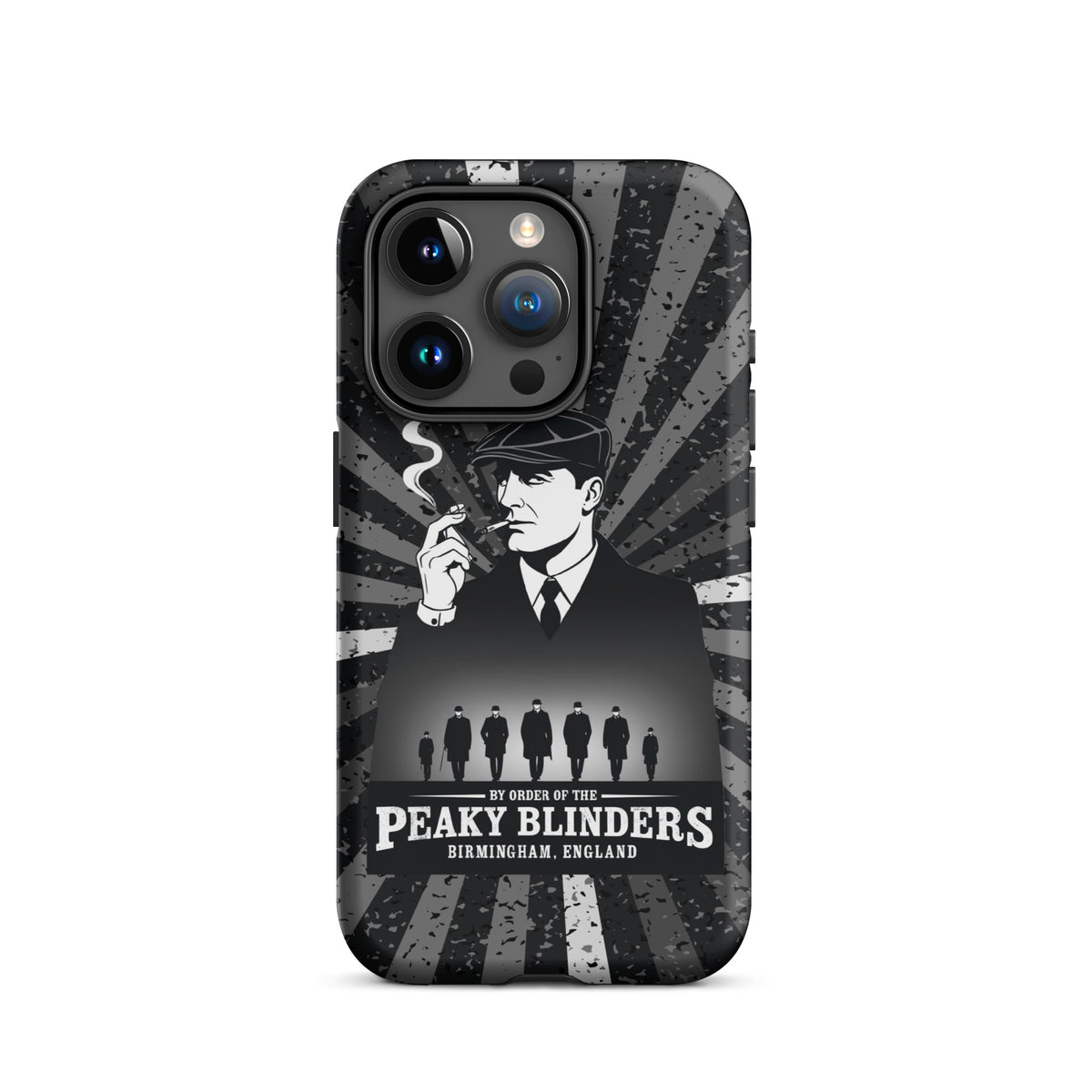 Vintage Vibes - Peaky Blinders Tough Case - Matte iPhone 15 Pro - Tech Accessories