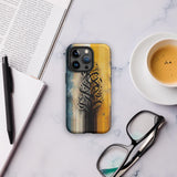 Calligraphic Harmony - A Blend of Tradition and Modernity - Matte iPhone 15 Pro - Tech Accessories