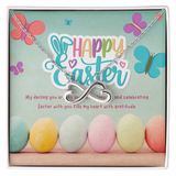 Easter Blessing – Infinity Heart Necklace - - Necklaces