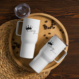 Crowned Comfort - Savor Majesty with our 'King of the Castle' Travel Companion! - Default Title - Mugs