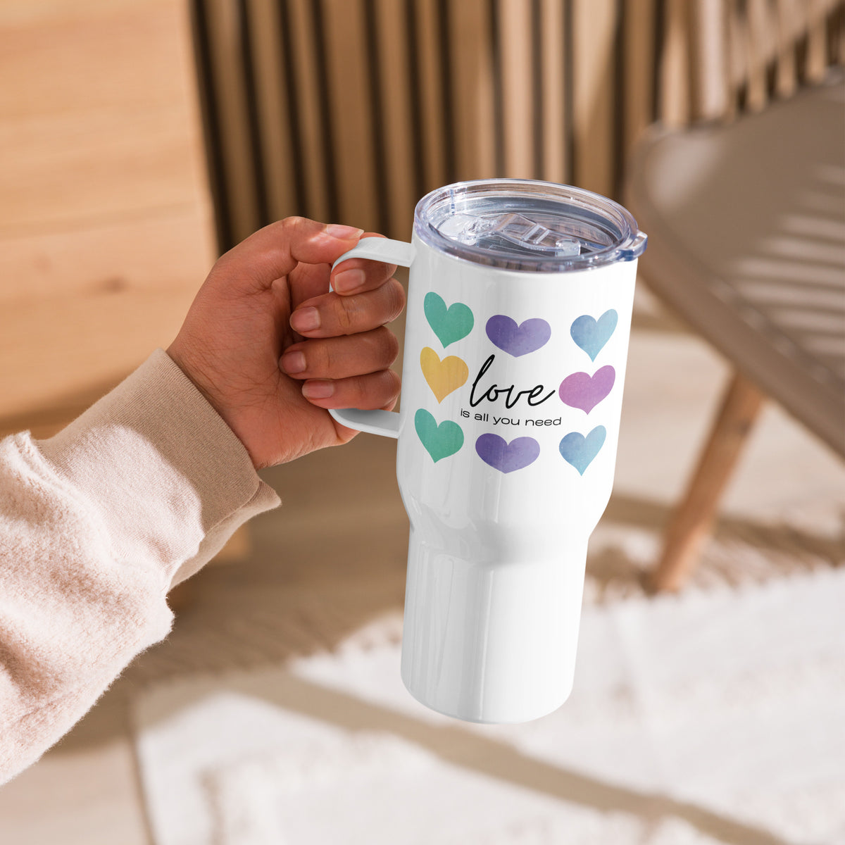 Fill Your Heart with Love - One Sip at a Time - Default Title - Mugs