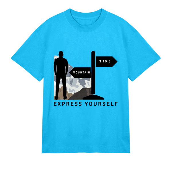 Beyond The 9 to 5 - Turquoise men - T-shirts