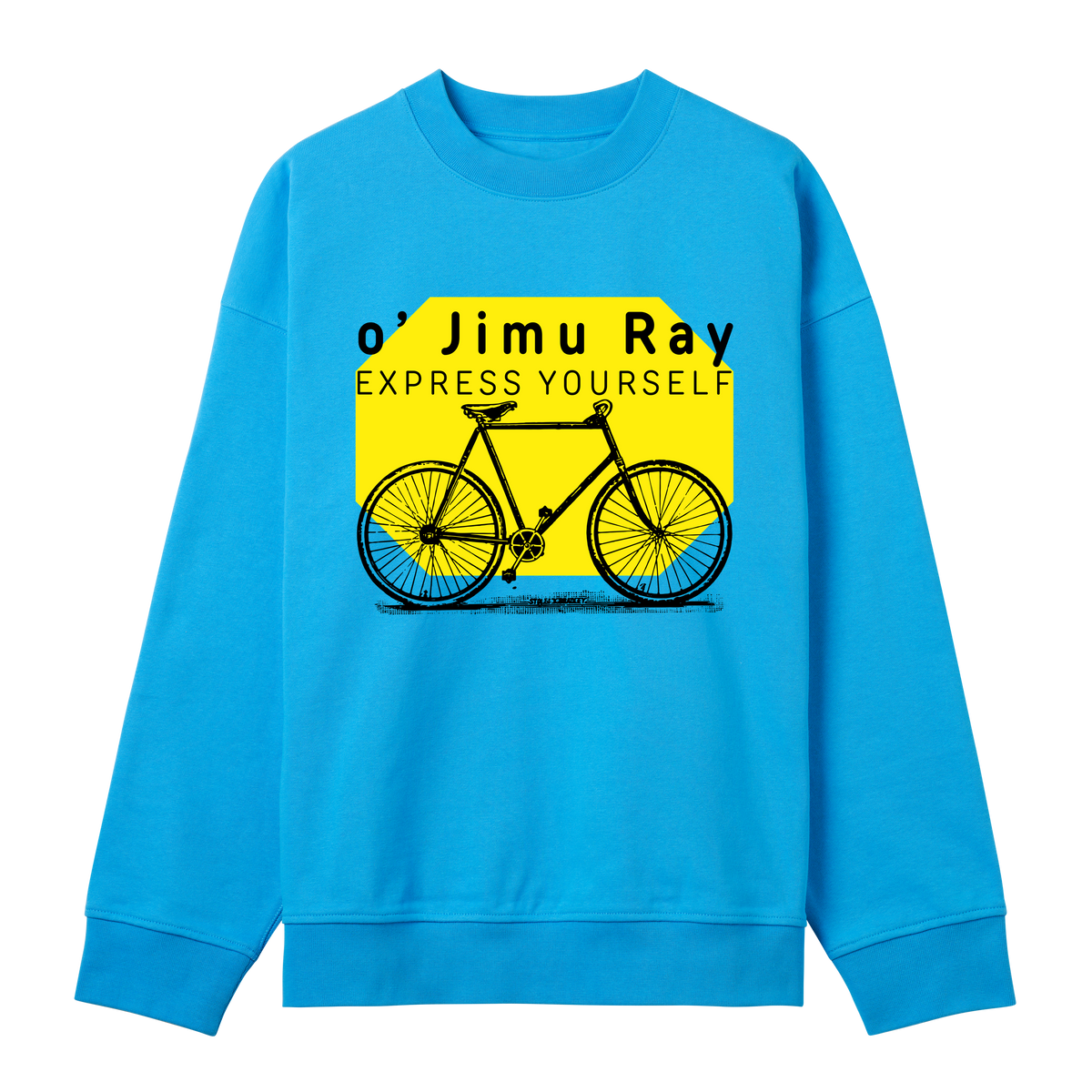 Pedal Power - Stylish & Bold - Turquoise men - Sweatshirts