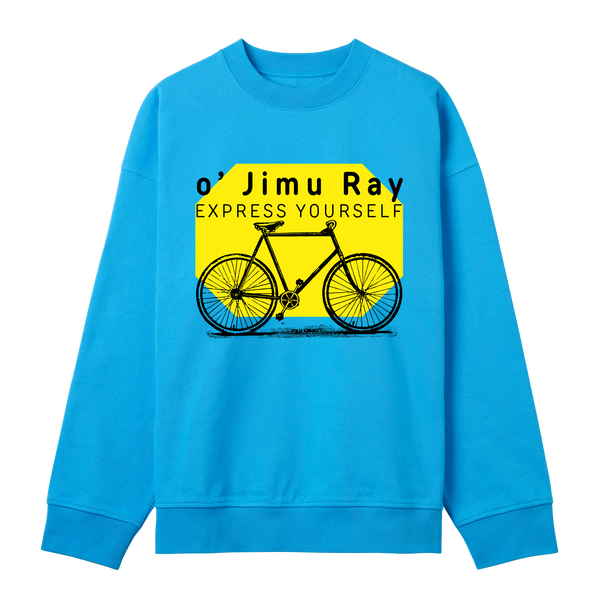 Pedal Power - Stylish & Bold - Turquoise men - Sweatshirts