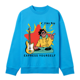 DJ Groove - Express Yourself Sweatshirt - Turquoise men - Sweatshirts