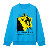 Climb High - Bold Boxy Sweatshirt - Turquoise men - Sweatshirts