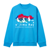 Whimsical Witch - Express Yourself Sweatshirt - Turquoise men - Sweatshirts