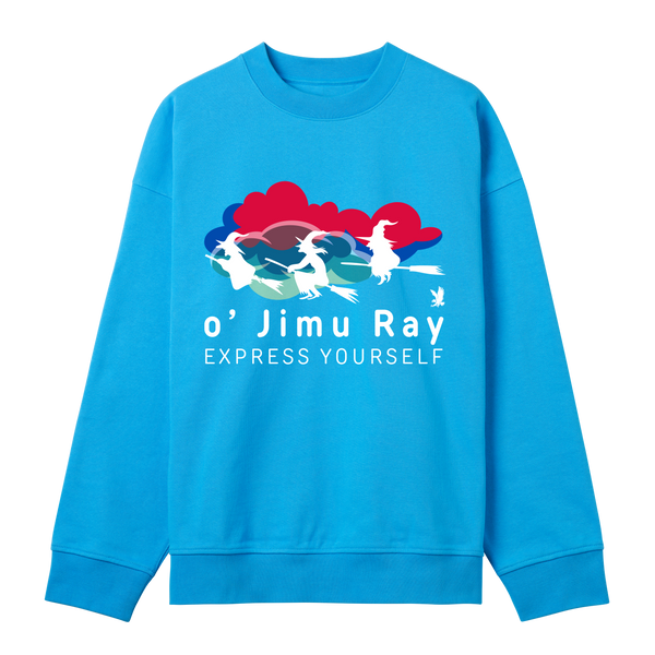 Whimsical Witch - Express Yourself Sweatshirt - Turquoise men - Sweatshirts