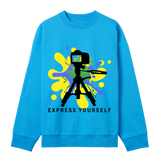 Camera Action Bold Sweatshirt - Turquoise men - Sweatshirts