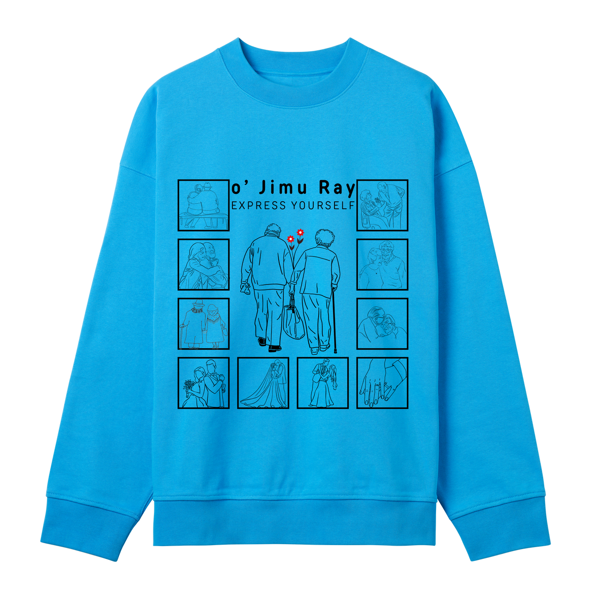 Golden Years - Celebrate Togetherness - Turquoise men - Sweatshirts