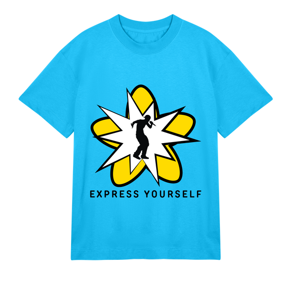 Mic Drop - Energetic Performance Tee - Turquoise men - T-shirts