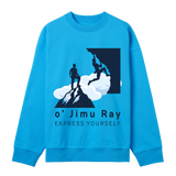 Conquer The Peaks Sweatshirt - Turquoise men - Sweatshirts