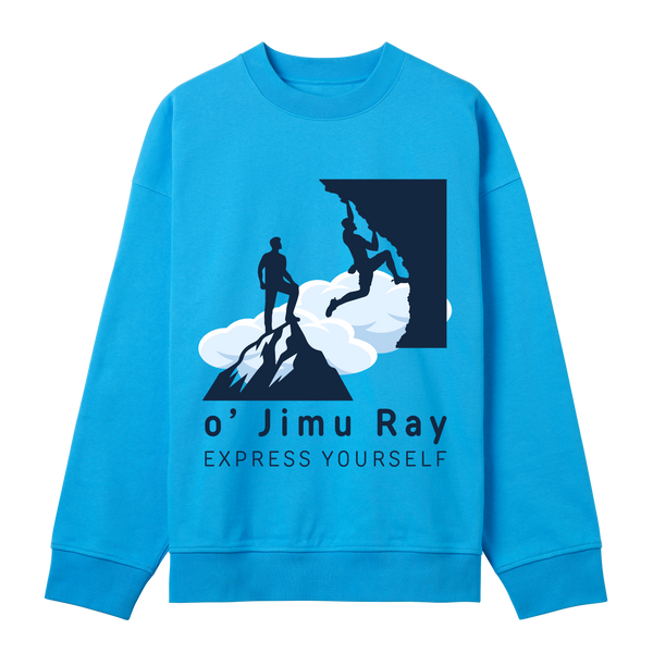 Conquer The Peaks Sweatshirt - Turquoise men - Sweatshirts