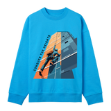 Climb Higher - Reach New Heights - Turquoise men - Sweatshirts