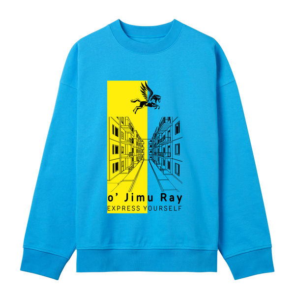 Mythical Wings - Bold & Urban - Turquoise men - Sweatshirts