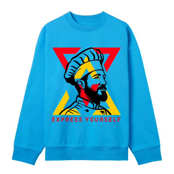 Identity - Boxy Comfort - Turquoise men - Sweatshirts