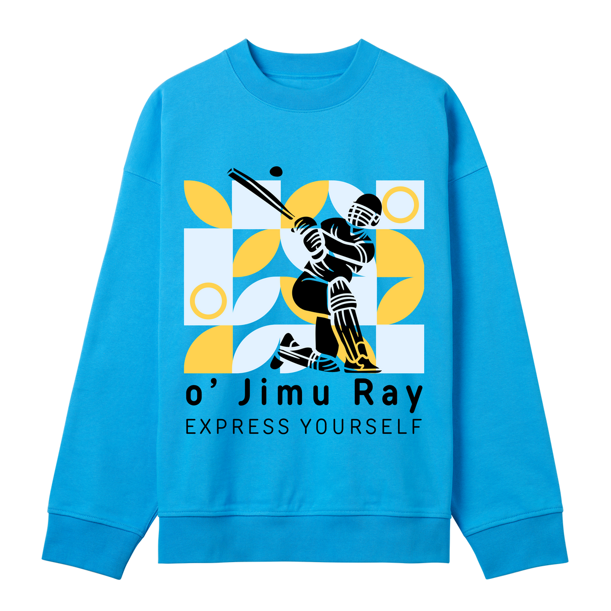 Cricket Action - Express Yourself Sweatshirt - Turquoise men - Sweatshirts