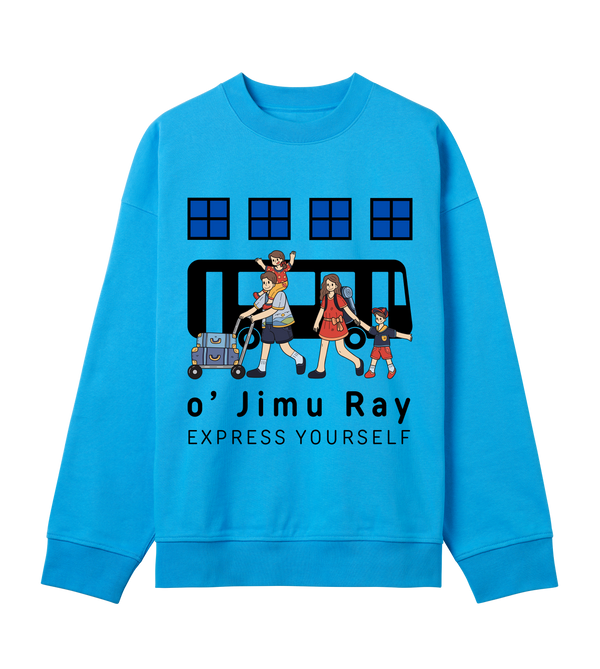 Voyage in Style - The Adventure Sweatshirt - Turquoise men - Sweatshirts