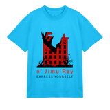 Ghostly City-scape Tee - Stand Out - Turquoise men - T-shirts