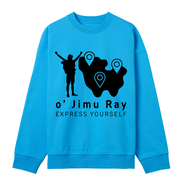 World Explorer - Express Yourself - Turquoise men - Sweatshirts