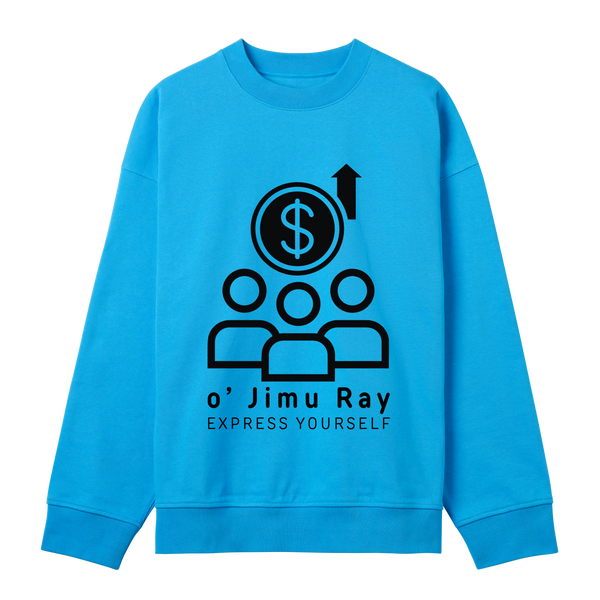 Money Moves - Stylish Sweatshirt Design - Turquoise men - Sweatshirts