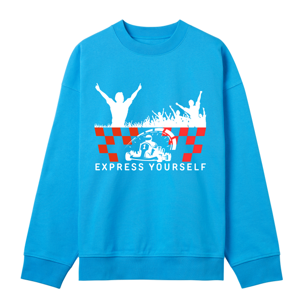 Race Day Bold Sweatshirt - Turquoise men - Sweatshirts