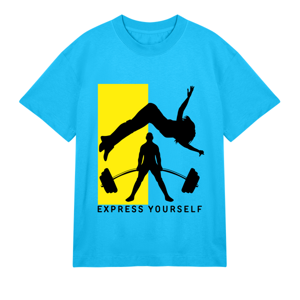 Strength in Style Tee - Turquoise men - T-Shirts