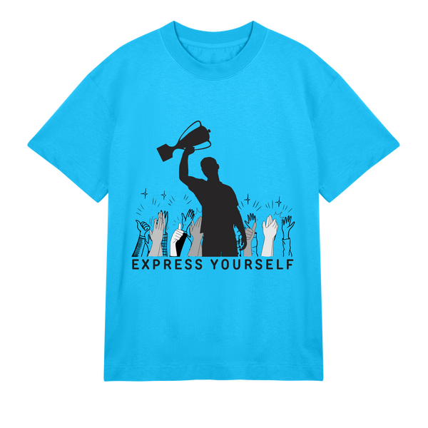 Victory Cheers - Express Yourself - Turquoise men - T-shirts