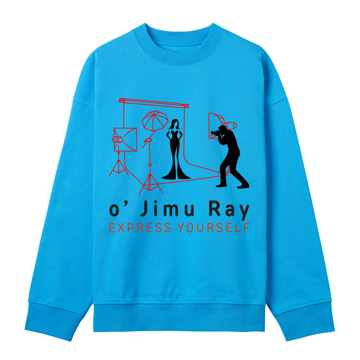 Lights, Camera, Style Sweatshirt - Turquoise men - Sweatshirts