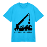 Freedom in Motion - Motorcycle Tee - Turquoise men - T-shirts