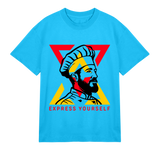 Powerful Warrior Tee - Bold Style - Turquoise men - T-Shirts