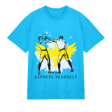 Combat Clash - Fierce Fighter Tee - Turquoise men - T-Shirts