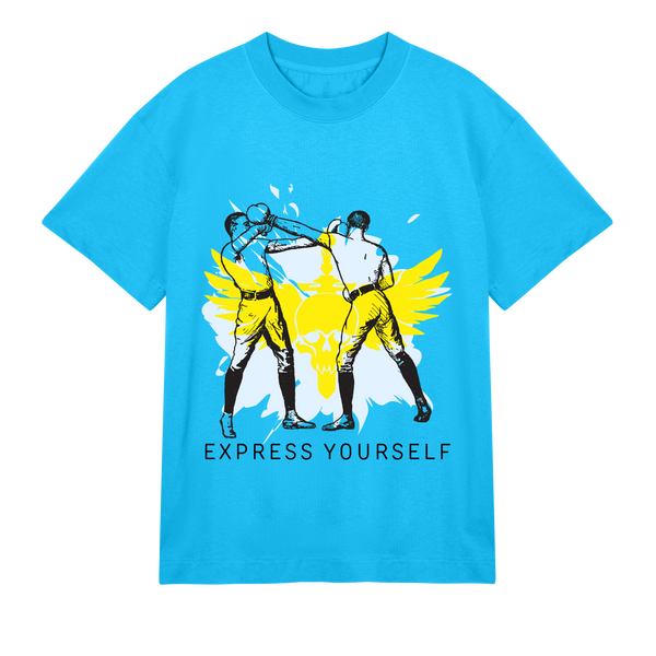 Combat Clash - Fierce Fighter Tee - Turquoise men - T-Shirts