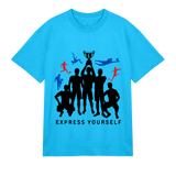 Soccer Stars - Bold and Dynamic - Turquoise men - T-shirts