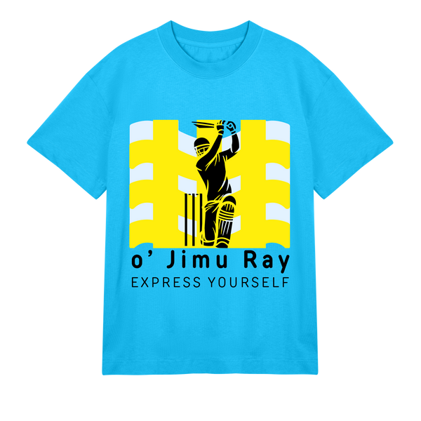 Cricket Action - Express Yourself Tee - Turquoise men - T-shirts