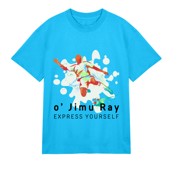 Abstract Freedom - Be Unique - Turquoise men - T-shirts