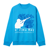 Creative Silhouette - Boxy Fit - Turquoise men - Sweatshirts